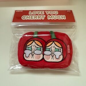 Pop Mart Crybaby Love You Cherry Much Pouch